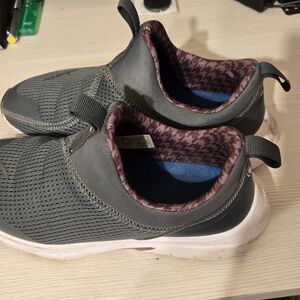 Champion Gray Slip-On Shoes, Womens Sz 7